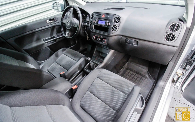 Volkswagen Golf Plus cena 22888 przebieg: 99900, rok produkcji 2009 z Wągrowiec małe 232